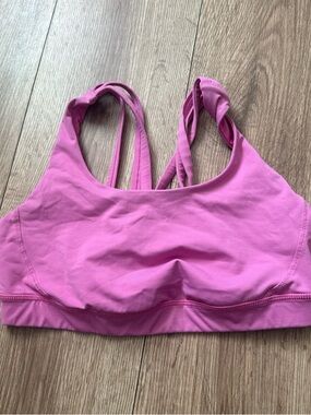 Lululemon Pink Strappy Sports Bra - Women Intimates & Sleepwear